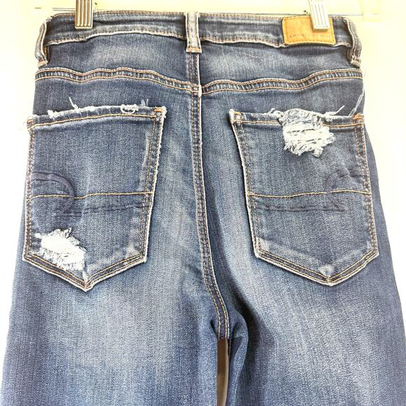 American Eagle Highest Rise Jegging Super Stretch Jeans Size 2 Regular - Picture 6 of 9